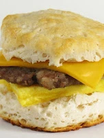 Biscuit with Sausage Egg and Cheese